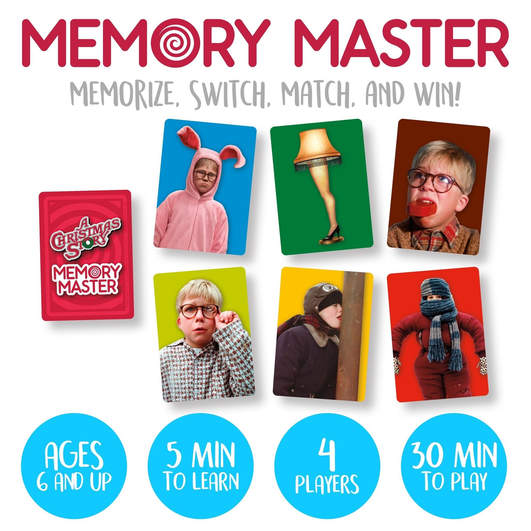 59％以上節約 A Christmas Story - Memory Master Card Game＿ shinyfitness.com.br