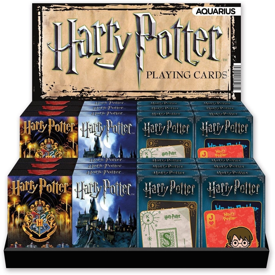 Tareas del hogar Scully milagro 24 Playing Cards Pre-Pack - Harry Potter (4 Titles x 6) - nmr distribution  | Sales Producers, Inc.