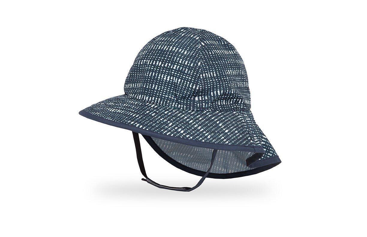 Infant SunSprout Hat, Blue Grass Mat, 6 