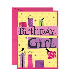 Birthday Girl and Presents
