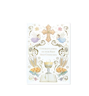 Religious Communion Icons Greeting Card