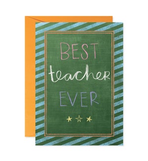 Best Teacher Ever Greeting Card