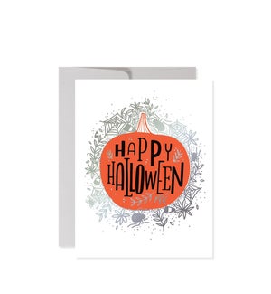 Halloween Pumpkin Lettering