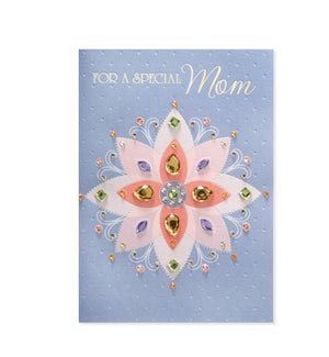 Mother's Day Prism Flower Greeting Card