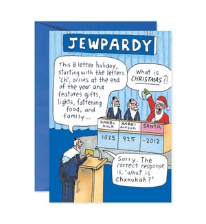 Jewpardy Greeting Card