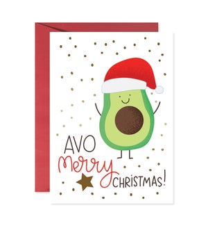 Avo Merry Christmas Greeting Card