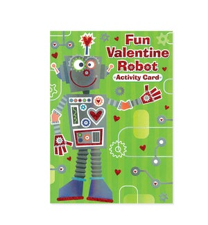 Robots Activity Greeting Card