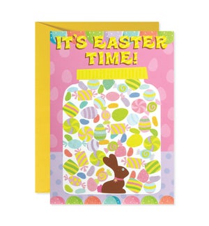 Easter Candy Maze Greeting Card