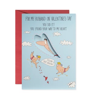 You Found Your Way to My Heart Greeting Card