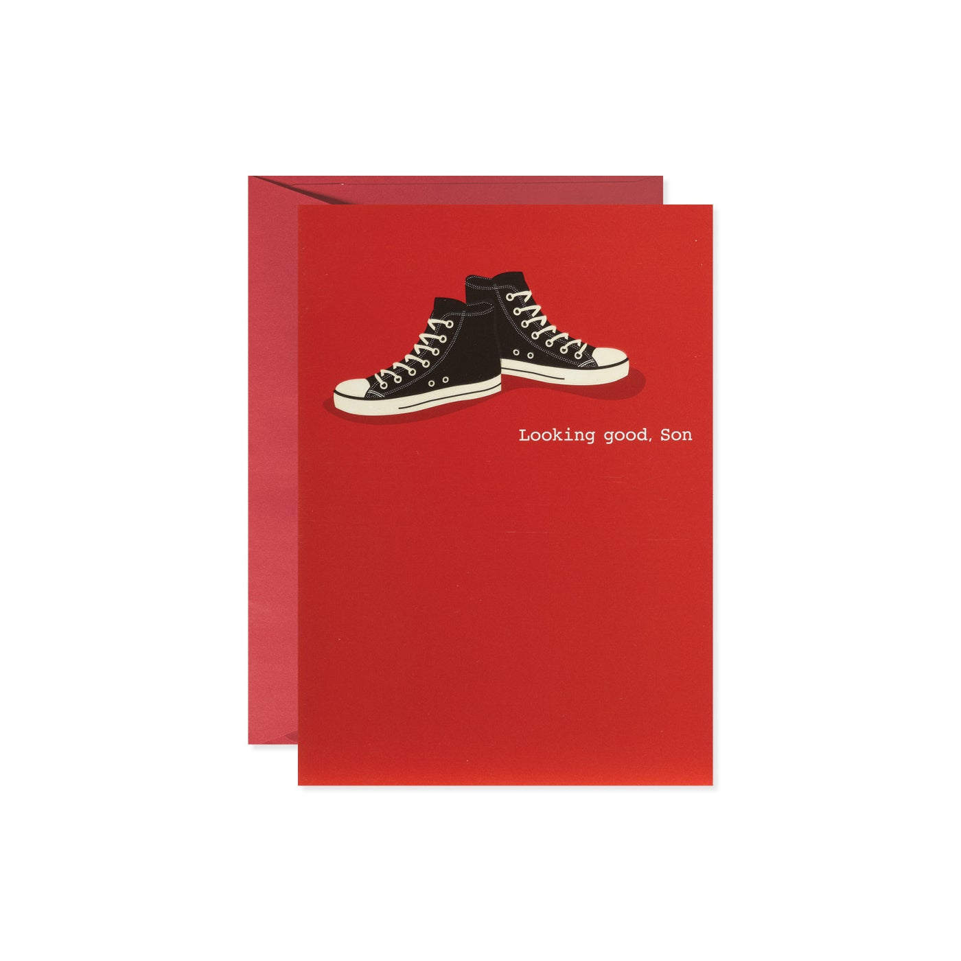Old School Shoes Greeting Card - valentines