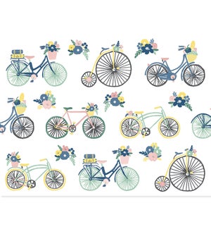 Bicycle Collage Blank Boxed Note Cards