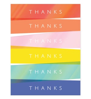 Color Play Thank You Cards