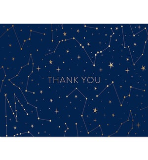 Constellations Thank You Card