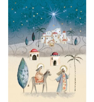 Journey to Bethlehem Petite Boxed Greeting Cards