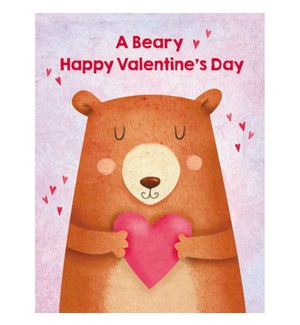 Beary Happy Valentine's Greeting Card Hang Pack