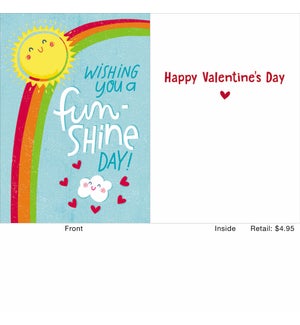 Fun Shine Rainbow Greeting Card Hang Pack