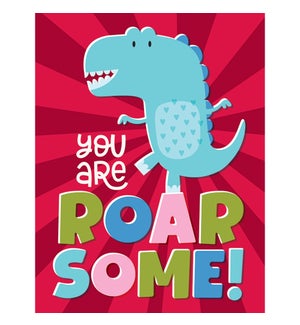 You Are Roarsome Greeting Card Hang Pack