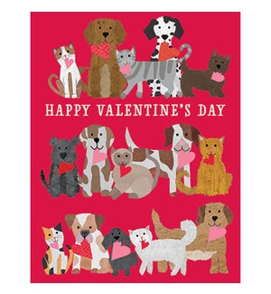 Valentine Pals Greeting Card Hang Pack