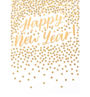 New Years Sparkle Greeting Card