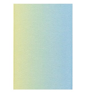 1.5" Blue to Yellow Ombre Sheer Ribbon