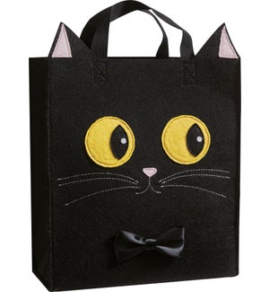 Black Cat Trick-Or-Treat Bag