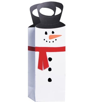 Snowman to Go Bottle Bag