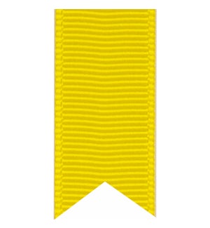 5/8" Yellow Grosgrain Ribbon
