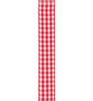 5/8" Red Gingham Premiere Ribbon
