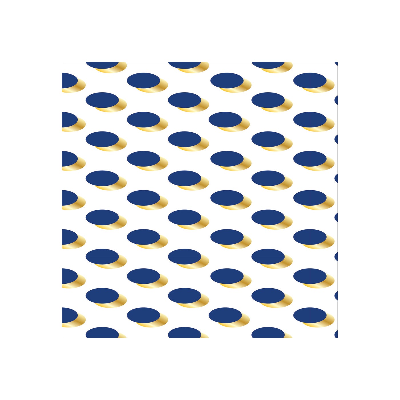 Dot and Stripe-Navy - tissue paper