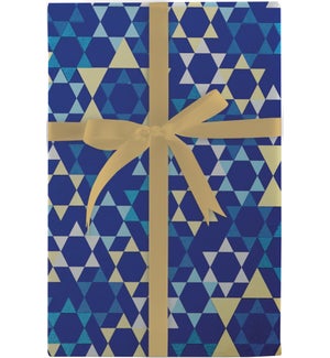 Golden Star Gift Wrap