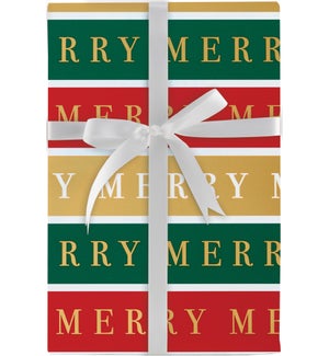 Merry Merry Merry Gift Wrap
