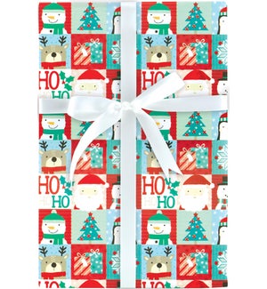 Ho Ho Happy Friends Gift Wrap