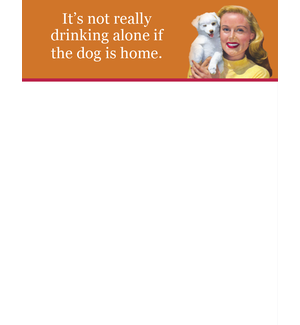 If the Dog is Home Notepad