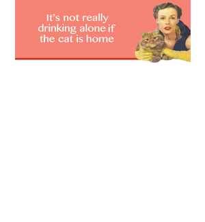 The Cat is Home Notepad