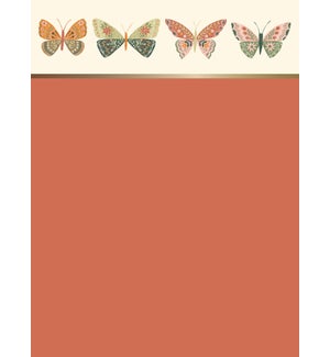 Beautiful Butterflies Notepad