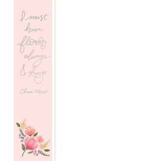 I Must Have Flowers Notepad