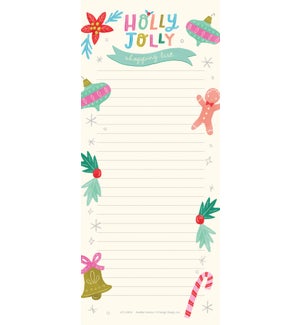 Holly Jolly Shopping List