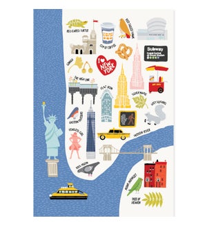 Manhattan Island Icons