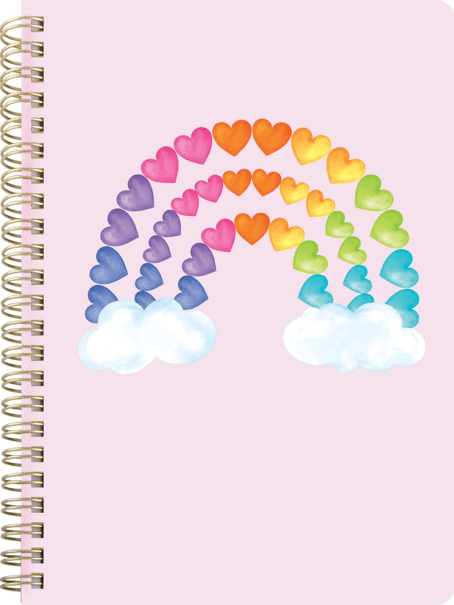 Rainbow Spiral Notebook | Journals | Cute | Kids | Illustration | Colorful  | Drawing | Writing | Gift — Danielle Chandler Design