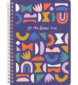 Shifted Shapes Spiral Notebook