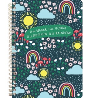 Spring Showers Spiral Notebook