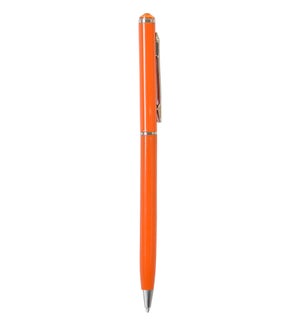 Crystalicious Color Barrel Pen - Orange