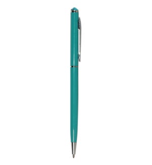 Crystalicious Color Barrel Pen - Turquoise