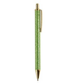 Glitter Barrel Pen - Lime