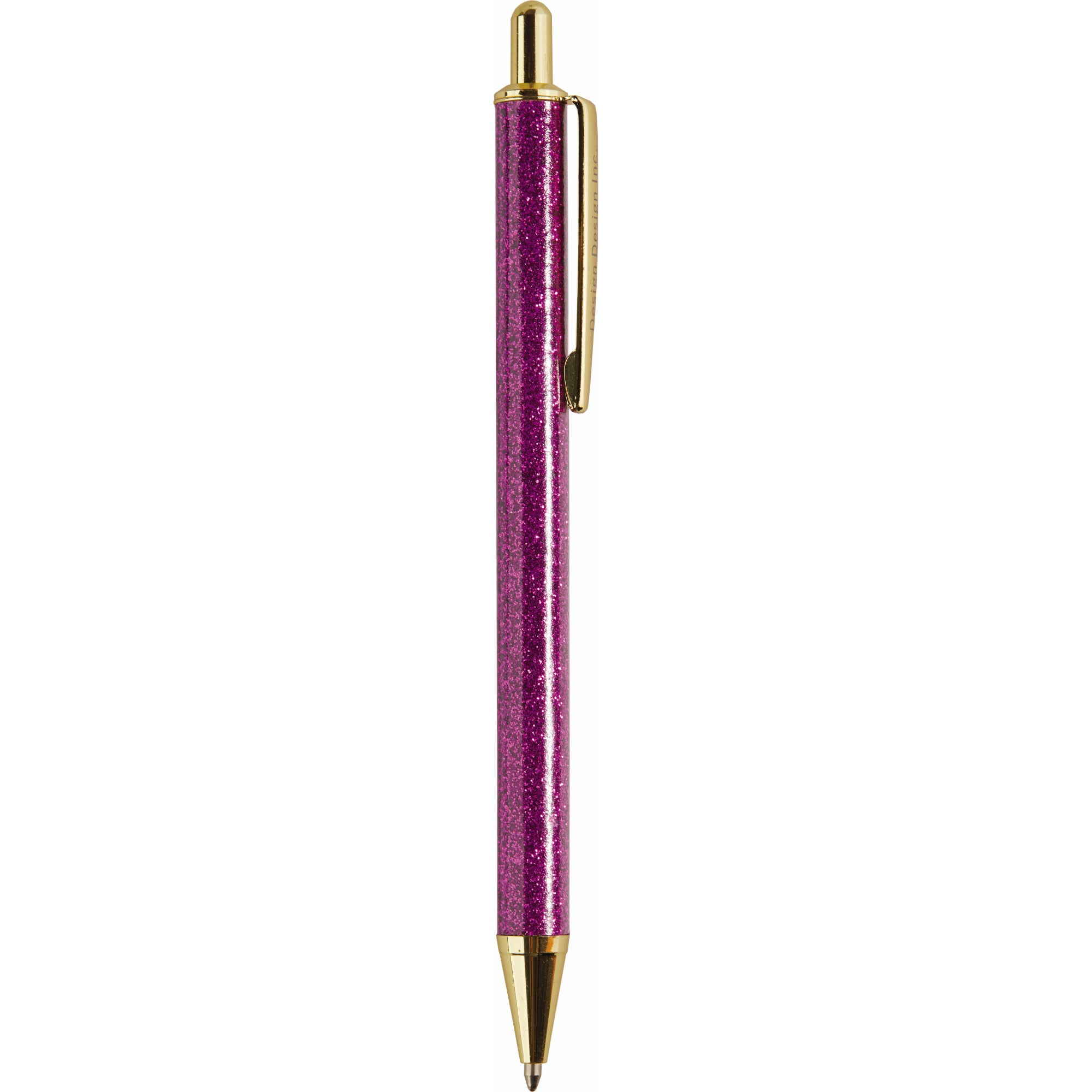 Glitter Barrel Pen - Gold - pens