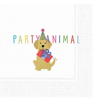 Party Pups Luncheon Napkin