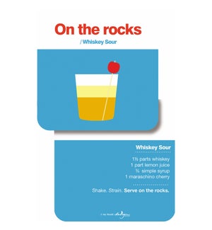 On The Rocks Whiskey Sour
