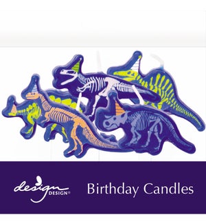 Dino-Mite Birthday Sculpted Candles
