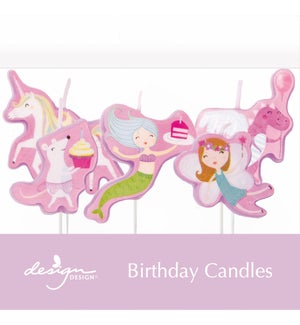Fantastical Birthday Sculpted Candles