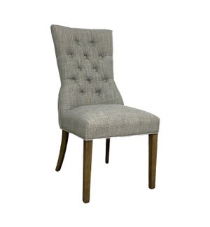 Ivy Side Chair Linen Clay Driftwood